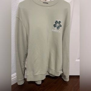 Light green crewneck